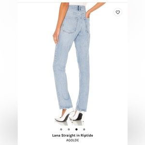 Agolde Lana Straight Size 27
